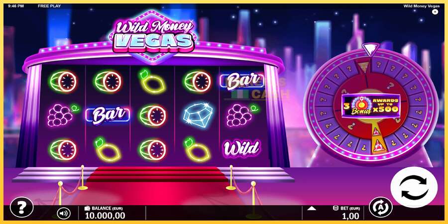 Wild Money Vegas акча үчүн оюн машинасы, сүрөт 2