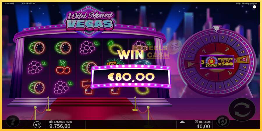 Wild Money Vegas акча үчүн оюн машинасы, сүрөт 4