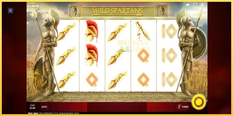 Wild Spartans акча үчүн оюн машинасы, сүрөт 4