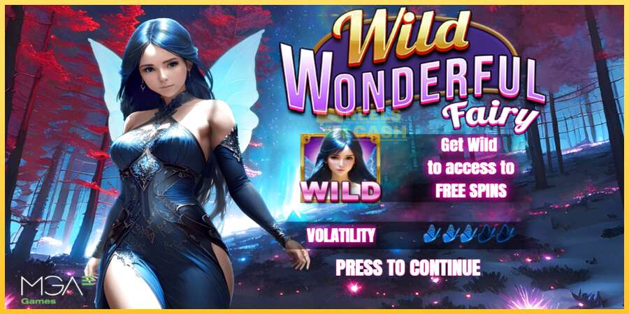 Wild Wonderful Fairy акча үчүн оюн машинасы, сүрөт 1