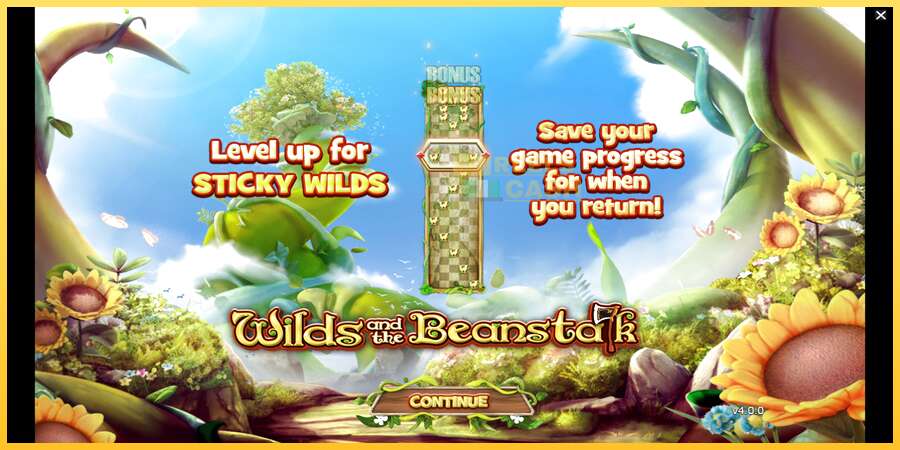 Wilds and the Beanstalk акча үчүн оюн машинасы, сүрөт 1