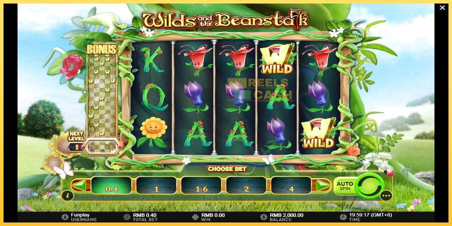 Wilds and the Beanstalk акча үчүн оюн машинасы, сүрөт 2