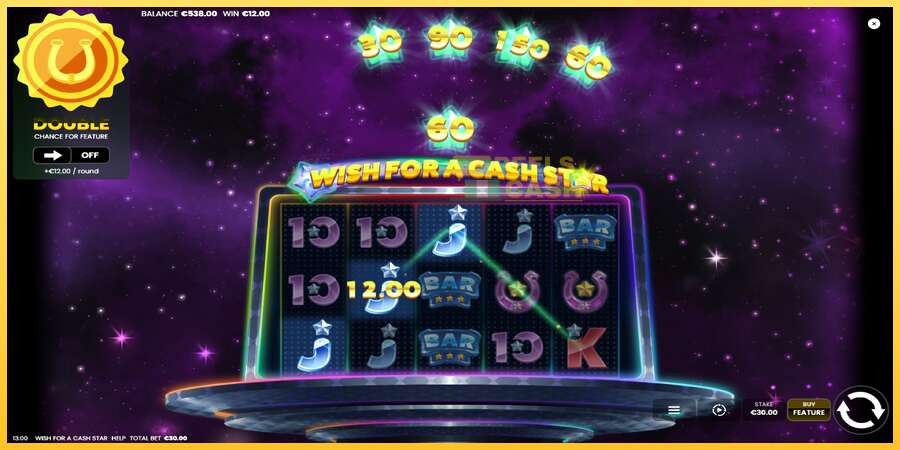 Wish for a Cash Star акча үчүн оюн машинасы, сүрөт 4