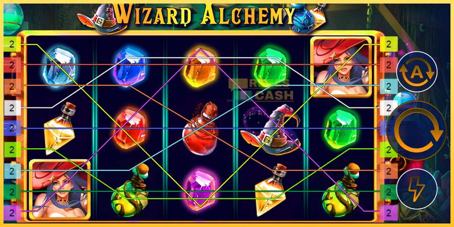 Wizard Alchemy акча үчүн оюн машинасы, сүрөт 2