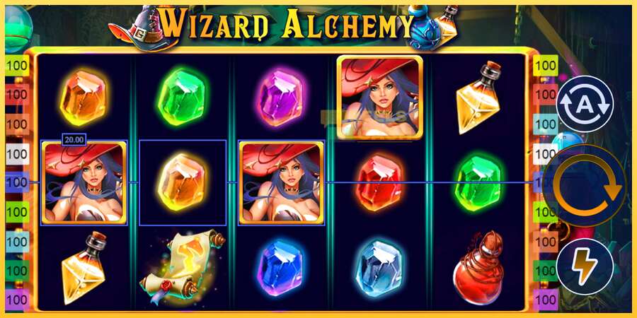 Wizard Alchemy акча үчүн оюн машинасы, сүрөт 4