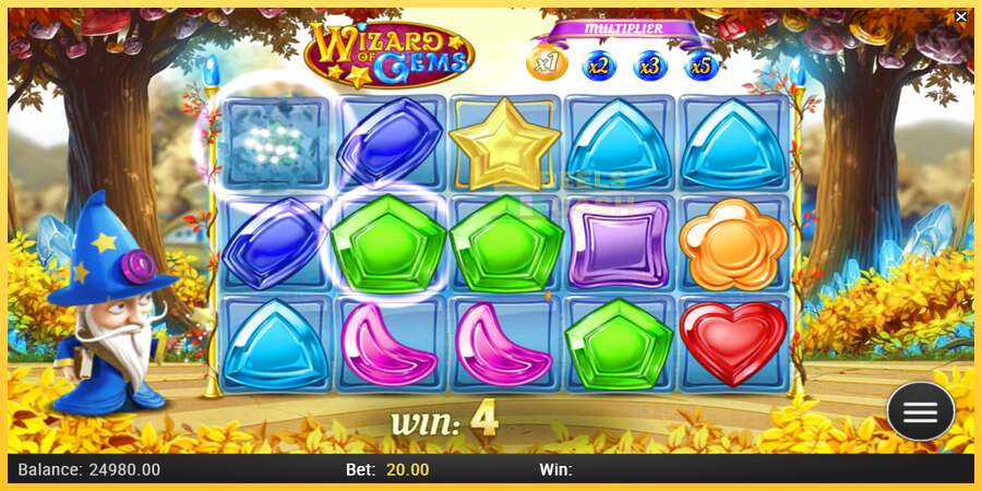 Wizard of Gems акча үчүн оюн машинасы, сүрөт 2