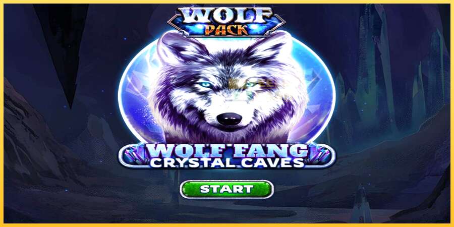 Wolf Fang - Crystal Caves акча үчүн оюн машинасы, сүрөт 1