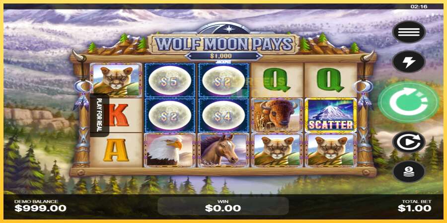 Wolf Moon Pays акча үчүн оюн машинасы, сүрөт 2