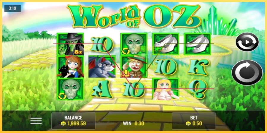 World of Oz акча үчүн оюн машинасы, сүрөт 2