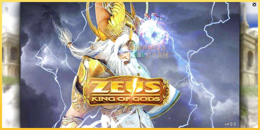 Zeus King of Gods акча үчүн оюн машинасы, сүрөт 1