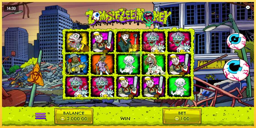 Zombiezee Money акча үчүн оюн машинасы, сүрөт 1