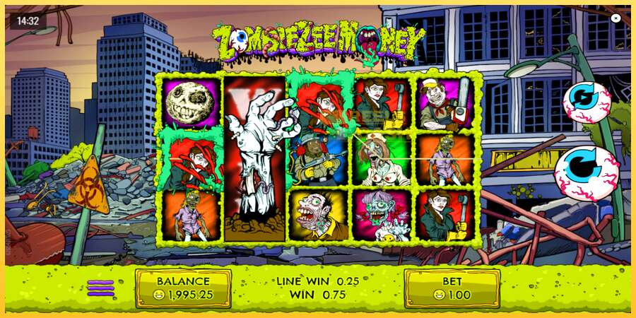 Zombiezee Money акча үчүн оюн машинасы, сүрөт 3