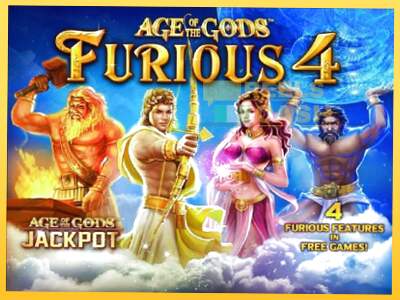 Age of the Gods Furious Four акча үчүн оюн машинасы