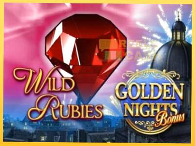 Wild Rubies Golden Nights акча үчүн оюн машинасы