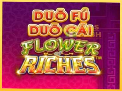 Duo Fu Duo Cai Flower Riches акча үчүн оюн машинасы