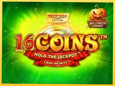 16 Coins Grand Gold Edition Halloween Jackpots акча үчүн оюн машинасы