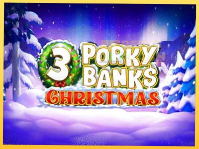 3 Porky Banks Christmas акча үчүн оюн машинасы