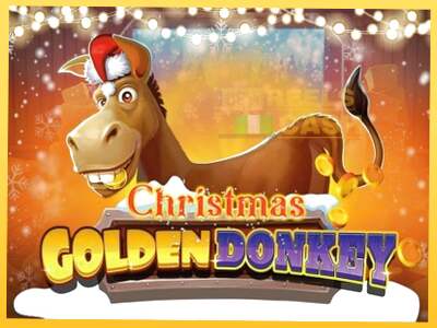 Golden Donkey Christmas акча үчүн оюн машинасы