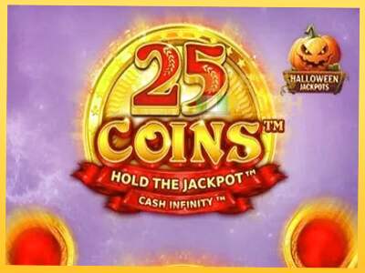 25 Coins Halloween Jackpots акча үчүн оюн машинасы