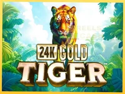 24K Gold Tiger акча үчүн оюн машинасы