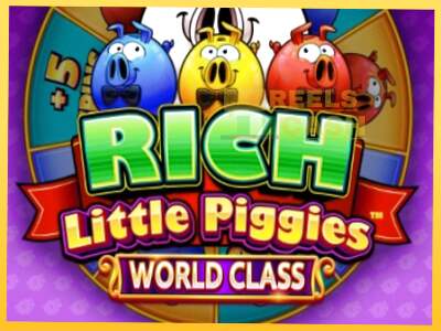 Rich Little Piggies World Class акча үчүн оюн машинасы