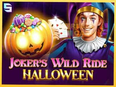 Jokers Wild Ride Halloween акча үчүн оюн машинасы