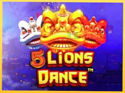 5 Lions Dance акча үчүн оюн машинасы