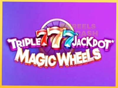 Triple 777 Jackpot Magic Wheels акча үчүн оюн машинасы