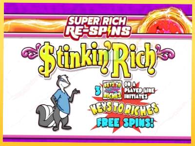 Stinkin Rich Super Rich Re-Spins акча үчүн оюн машинасы