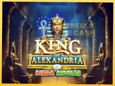 King of Alexandria Mega Moolah акча үчүн оюн машинасы