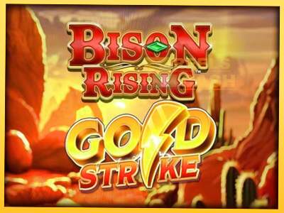 Bison Rising Gold Strike акча үчүн оюн машинасы