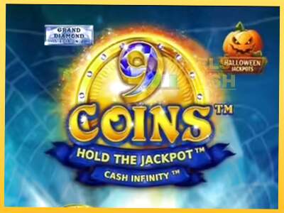 9 Coins Grand Diamond Edition Halloween Jackpots акча үчүн оюн машинасы