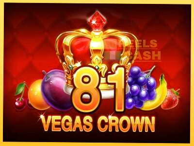 81 Vegas Crown акча үчүн оюн машинасы