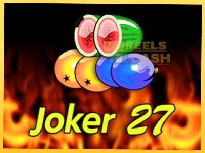 Joker 27 акча үчүн оюн машинасы