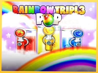 Rainbow Triple Pop акча үчүн оюн машинасы