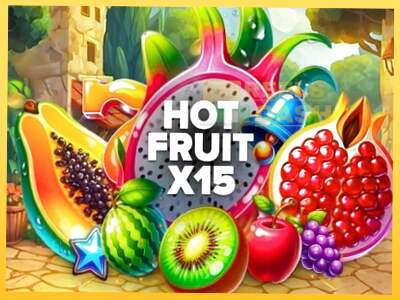 Hot Fruit x15 акча үчүн оюн машинасы