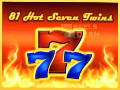 81 Hot Seven Twins акча үчүн оюн машинасы